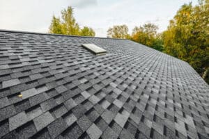 roof with shingles